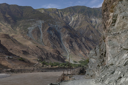 View to Afghanistan from Tajikistan ©  Ninara