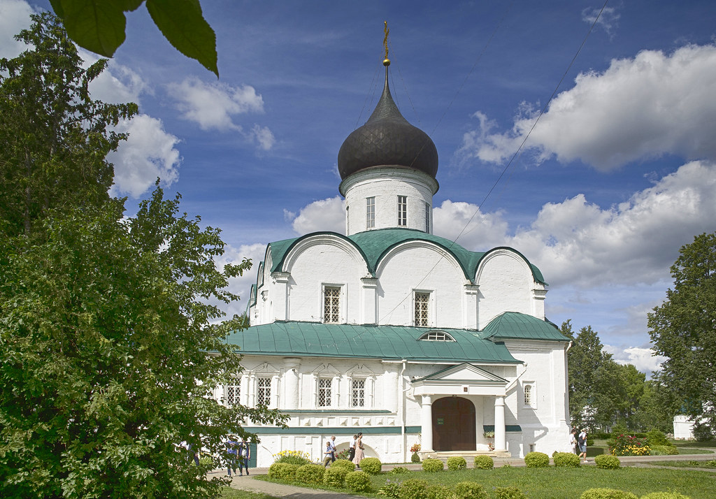 : Holy Trinity Cathedral. 1509-1513. Uspensky Monastery, Aleksandrov Sloboda. Vladimir region.