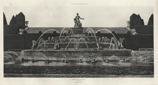 Edouard Baldus - Bassin de Latone, Palais de Versailles, 1876