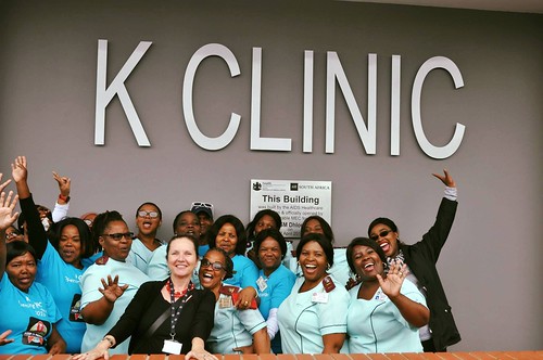 Eröffnung der K Clinic in Südafrika