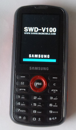 Samsung SWD-V100 stuck in the logo screen