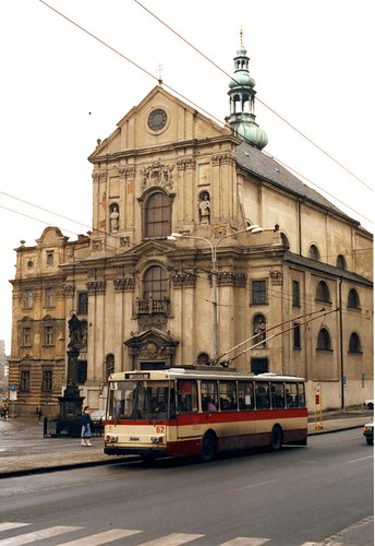 Opava trolleybus nr 62. ****rescan     Feb 1992 ©  Sludge G