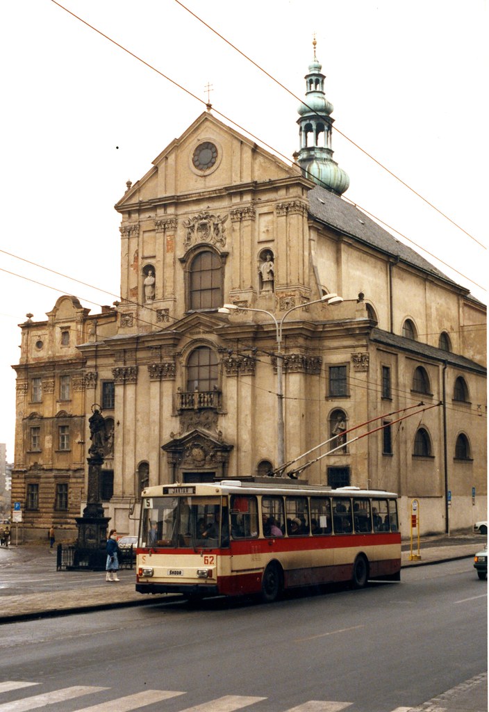 : Opava trolleybus nr 62. ****rescan     Feb 1992