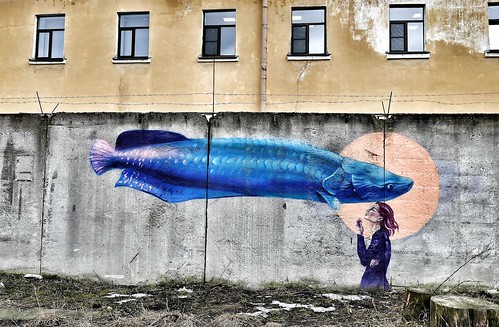 Psychodelic graffiti. St. Petersburg style ©  Sergei F