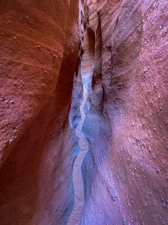 Narrow Slot Canyon in Utah