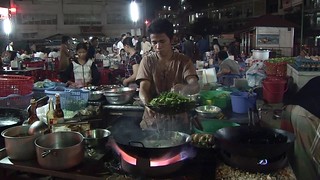 Cambodia - Phnom Penh - Night Market - Restaurant - 2