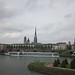 Rouen, gezien vanaf een brug over de Seine
