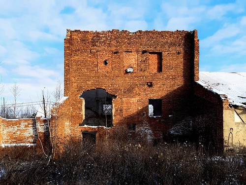 Taldom. Old brick wall_ ©  Sergei F