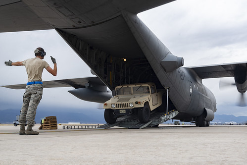 Lockheed C-130 Hercules onload ©  Robert Sullivan