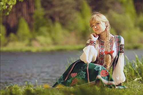 A Russian girl. ©  Robert Sullivan