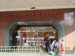 Galeries Lafayette entrance