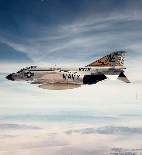 McDonnell Douglas F-4J Phantom II (BuNo 158378) of Fighter Squadron (VF) 21 