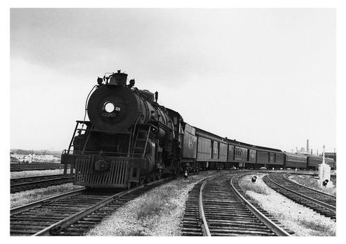 [Cotton Belt train in Dallas] ©  Robert Sullivan