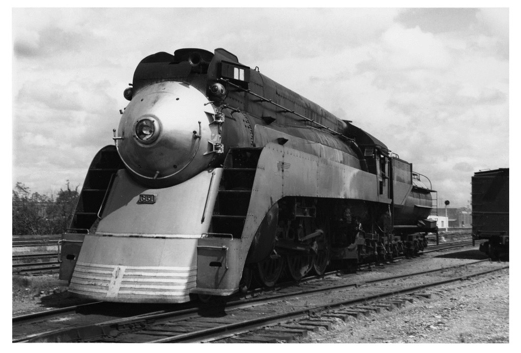 : [Southern Pacific Locomotive in Dallas]
