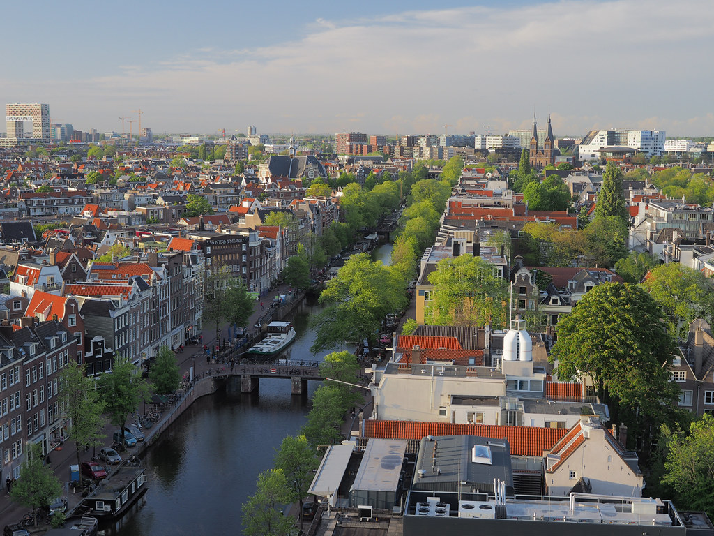 : Amsterdam, view from Westerkerk