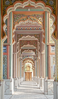 Patrika Gate, Jaipur, Rajasthan, India