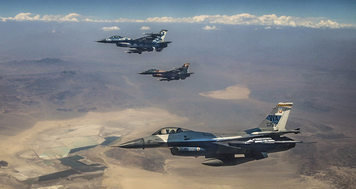Over the Nevada Test and Training Range during Red Flag 18-3 ©  Robert Sullivan