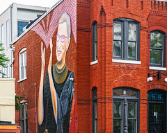 2019.09.14 Ruth Bader Ginsburg Mural, Washington, DC USA 257 33026