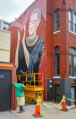 2019.09.14 Ruth Bader Ginsburg Mural, Washington, DC USA 257 33024
