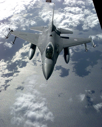 General Dynamics (its aviation unit now part of Lockheed Martin) F-16 