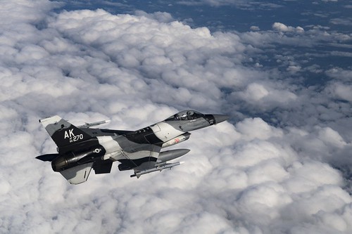 General Dynamics (its aviation unit now part of Lockheed Martin) F-16C Block 30D 