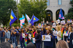 2019.10.08 SCOTUS Protest for LGBTQ Equality, Washington, DC USA 281 24021
