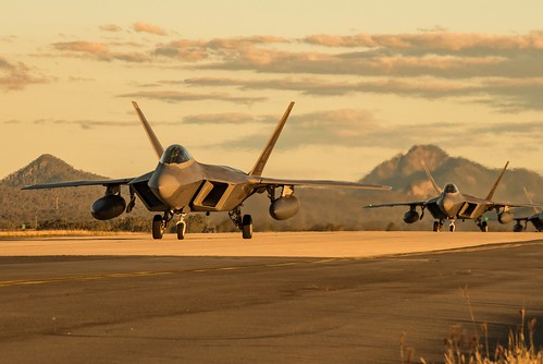 Lockheed Martin F-22 Raptor's ©  Robert Sullivan