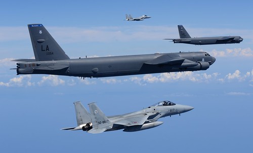 US, Japan bomber-fighter integration training showcases strength of alliance. ©  Robert Sullivan