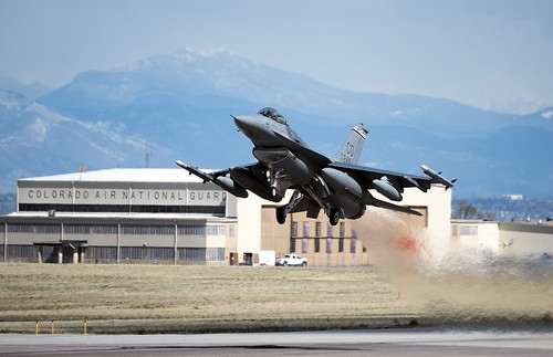 General Dynamics (its aviation unit now part of Lockheed Martin) F-16s deploy to Kadena Air Base, Japan ©  Robert Sullivan