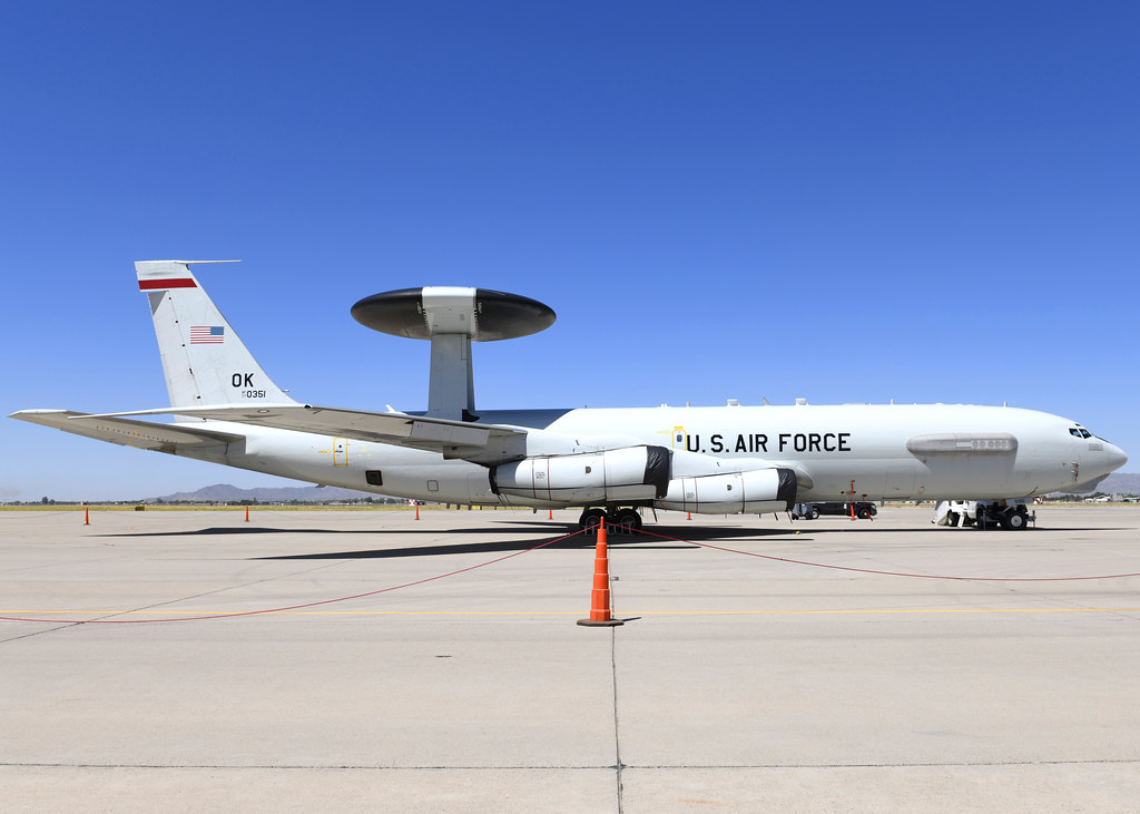 : AWACS visits Luke