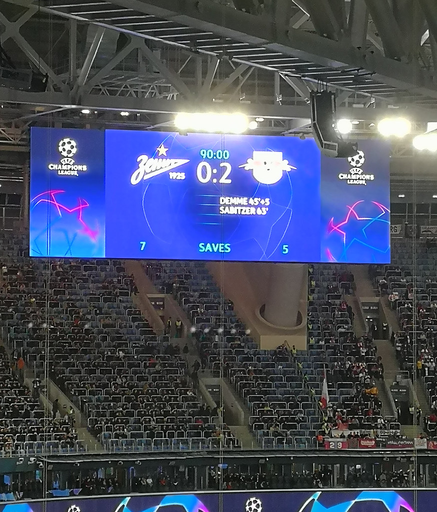 : Zenit  02  RB Leipzig @ Champions League  05.11.2019