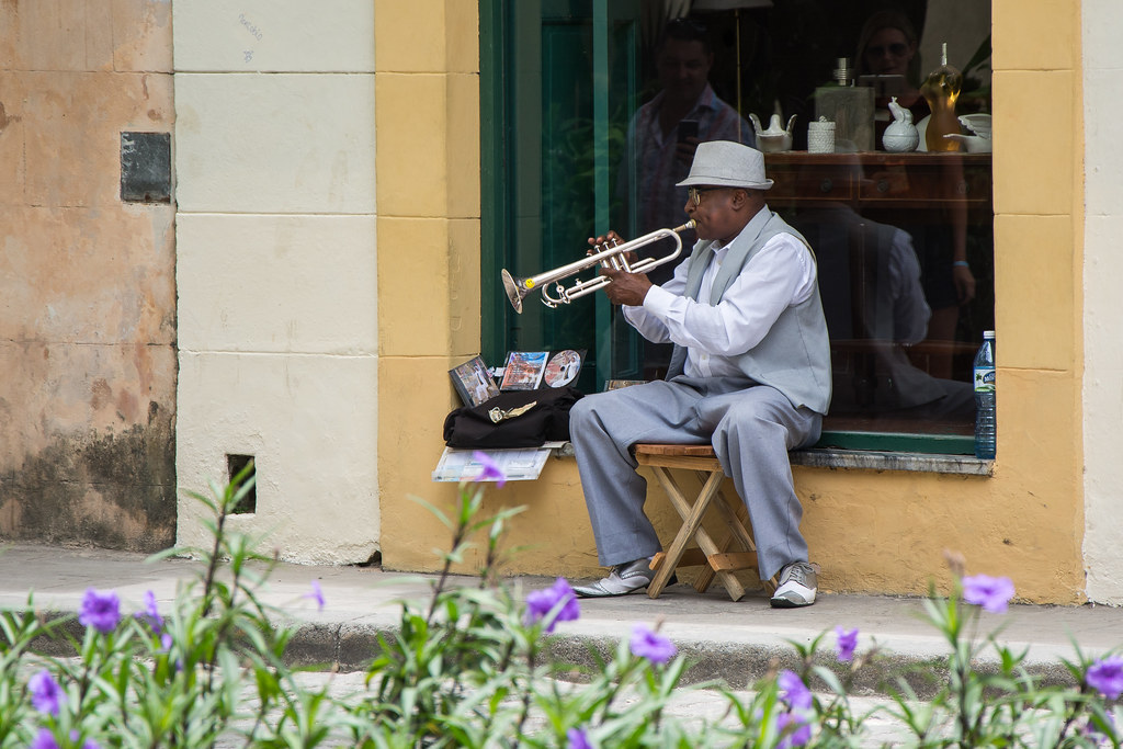 : Street Musician in Havana