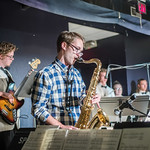 <b>DSC03283</b><br/> Luther's Jazz Band and Jazz Orchestra play at Marty's over Homecoming Weekend. October 4th, 2019. Photo by Anthony Hamer.<a href=https://www.luther.edu/homecoming/photo-albums/photos-2019/