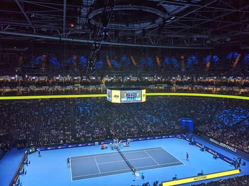 Roger Federer - Roger Federer v Novak Djokovic at 2019 ATP Finals