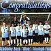 Congratulations to the U10 Academy Boys Blue Team Triumph Tournament Finalists