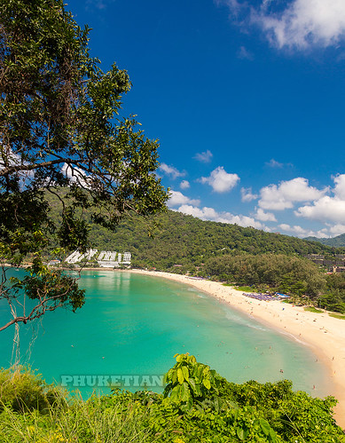 Nai Harn beach and The Nau Harn resort, Phuket island, Thailand ©  Phuket@photographer.net