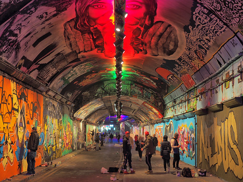 Leake street tunnel ©  Dmitry Djouce