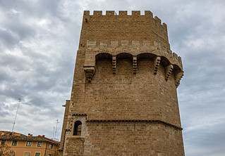 The Historic Serranos Towers ( Torres de Serranos) Old Medieval City Gate - Valencia (Panasonic Lumix  DC-S1 & Lumix S 24-105mm F4 Zoom) (1 of 1)