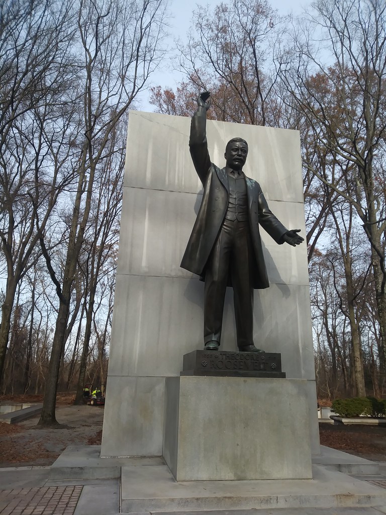 : Teddy Roosevelt on Roosevelt Island, Arlington VA