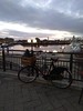 My bike at sunset