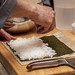 Chef Demonstrating how to make Sushi