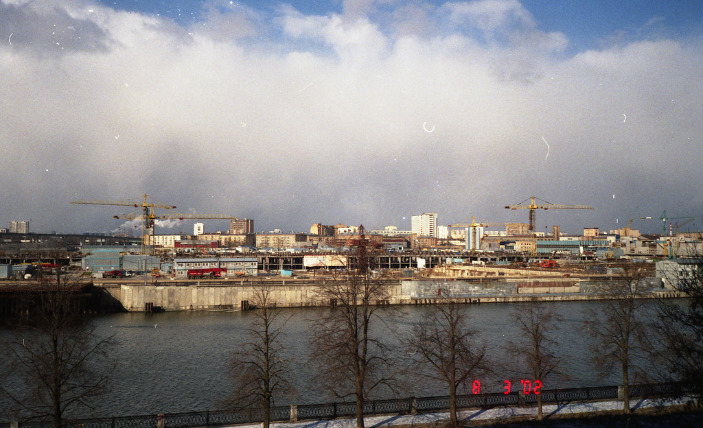 : Moscow-city construction area 2002