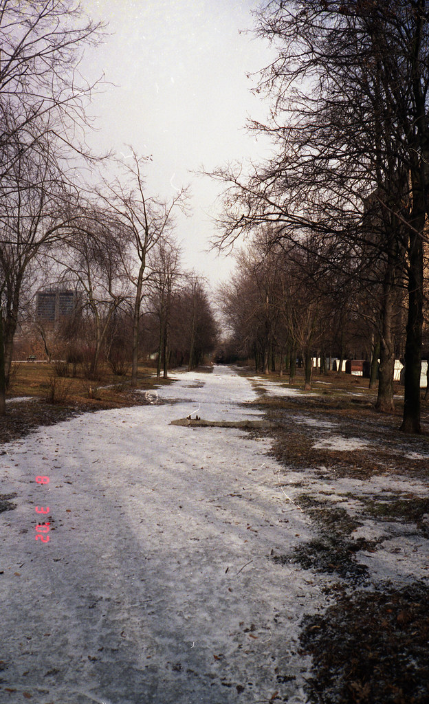 : Railway path Kutzovo - Badaevsky brewery 2002