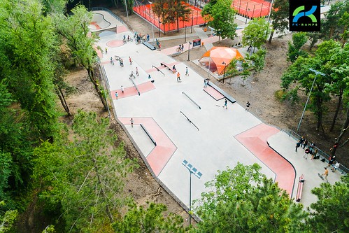 2019 - Concrete skatepark in Chisinau, Moldova #  ©  FK-ramps