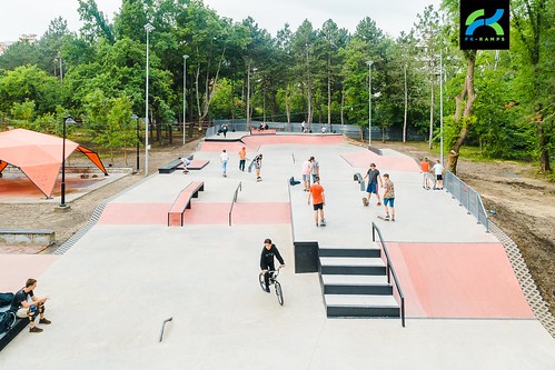 2019 - Concrete skatepark in Chisinau, Moldova #  ©  FK-ramps