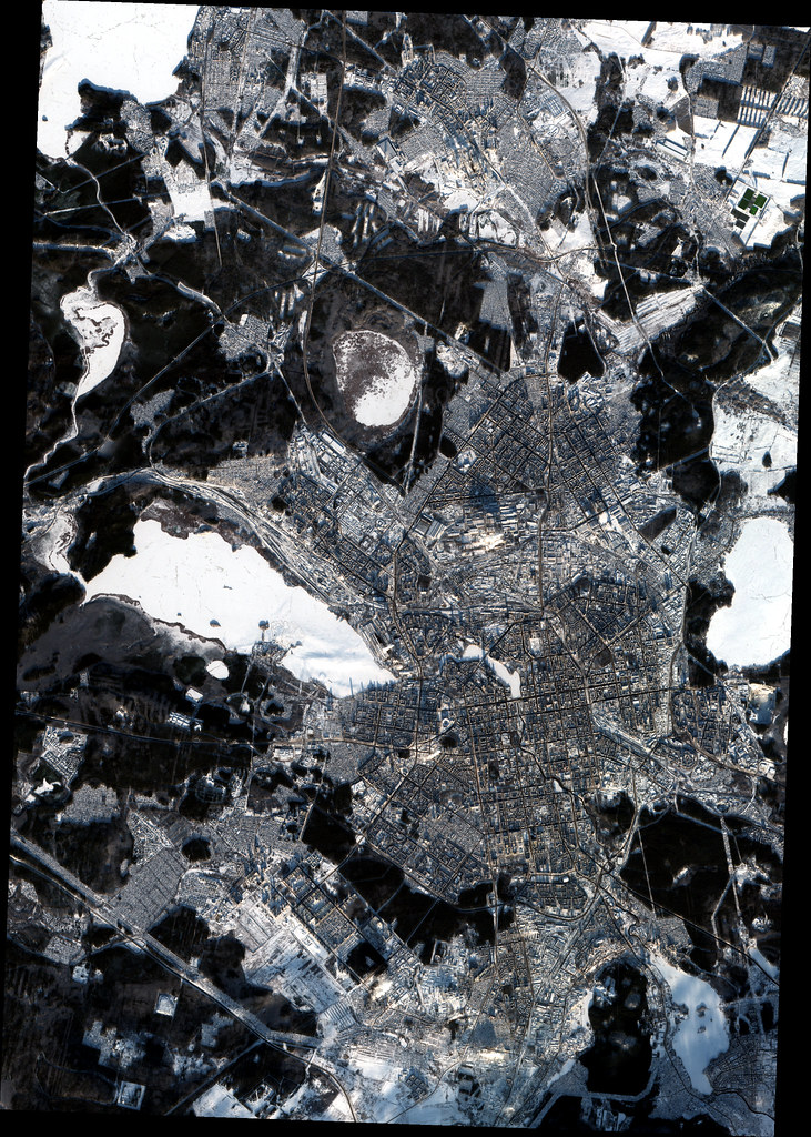 : Ekaterinburg satelite imagery Sentinel-2