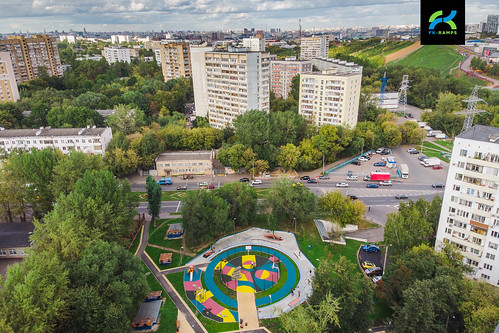 Concrete skateable public space in Kotlovka, Moscow #      (18) ©  fkramps