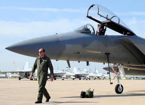 Louisiana Air National Guard 159th Fighter Wing deliver McDonnell Douglas (now Boeing) F-15 