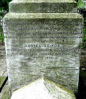 [85444] London : Bunhill Fields - Daniel Defoe
