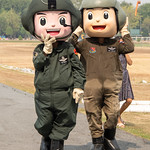 Army pilots, Lop Buri Children's Day